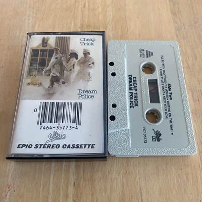 Cheap Trick Dream Police rare USA Cassette 1979 Import - Image 1 of 3