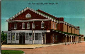 Post Theater, Fort Meade, Maryland postcard. - Picture 1 of 2