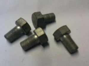 9/16" X 1" BSF HEX HEAD SET SCREW BOLT X 4 - Picture 1 of 1
