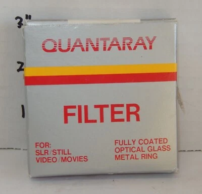 Vintage Quantaray FOGG 55mm Screw On Camera Lens Filter 24-166-7641 - Image 1 of 4