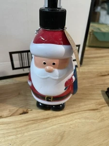 Santa Clause Christmas Holiday Liquid Soap Pump. Scent Vanilla Sugar Cookie - Picture 1 of 2