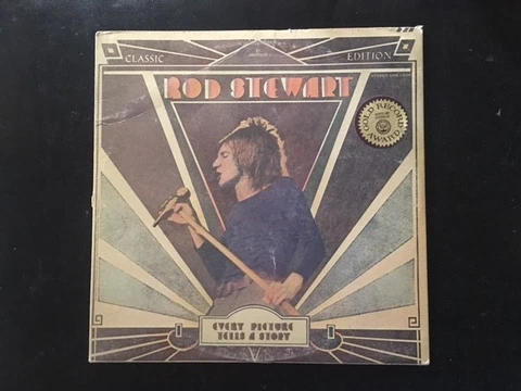 Rod Stewart, Every Picture Tells A Story. Gold Record Award, Lp, Album Cover