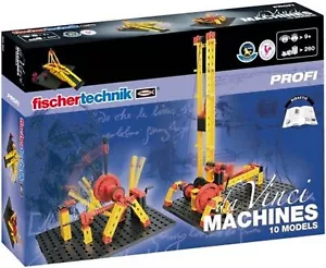 Fischer Technik #500882 DA VINCI MACHINES Construction Set ~ 260 Pieces ~ Boxed - Picture 1 of 4