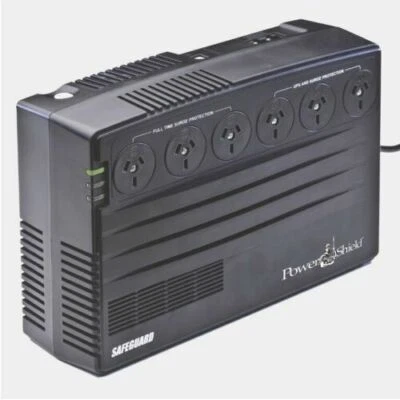 PowerShield SafeGuard 750VA Powerboard Style UPS w Telephone Modem Surge protect - Image 1 of 2