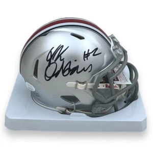 Ohio State JK Dobbins Autographed Signed Mini Helmet - JSA - Picture 1 of 3