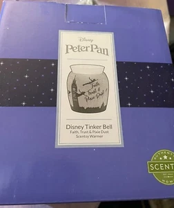 RETIRED Scentsy Warmer Disney Tinker Bell Faith, Trust & Pixie Dust NEW OPEN Box - Picture 1 of 11
