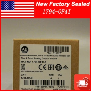 New Allen-Bradley AB 1794-OF4I /A Flex 4 Point Analog Output Module 1794OF4I - Picture 1 of 6