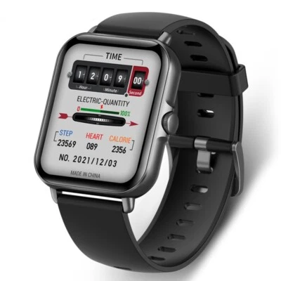 2022 Wasserdicht SmartWatch Herzfrequenz-Monitor Fitness Tracker für Android IOS - Bild 1 von 4