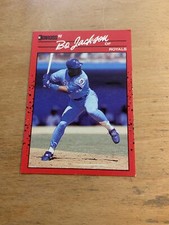 ￼ Bo Jackson Baseball Card-#61-1990 Donruss