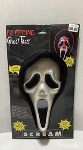 Maschera viso fantasma sanguinante vintage SCREAM 1997 - Foto 1 di 5