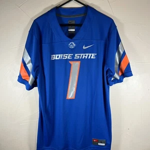 Nike Boise State Broncos Untouchable Football Jersey - #1 - Royal Sz Large - Picture 1 of 7