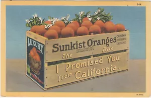 Scatola di Arance Sunkist - California - Ca - Foto 1 di 2