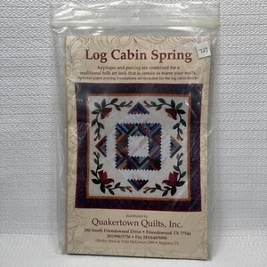 Log Cabin Spring by Quakertown Quilts Pattern - Picture 1 of 2