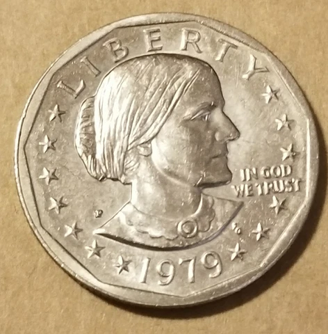 Susan B Anthony Liberty 1979 P ONE DOLLAR Silver U.S. Coin Cover