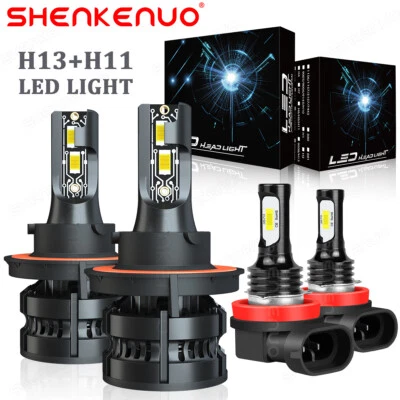 Faro LED haz alto y bajo + bombillas antiniebla 6000K para Mini Cooper R56 Clubman R55 Foto 1 de 4