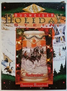 '1996 BUDWEISER HOLIDAY STEIN' (Vintage) - Bild 1 von 2