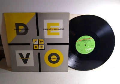 Devo 4 Track EP Vinyl Record New Wave Synth-Pop 1984 UK Original Pressing Rare - Image 1 of 4