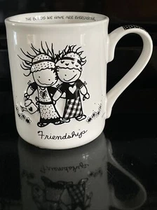 Children of the Inner Light 3D Friendship Mug. Black/White. Pre Owned Not Used - Picture 1 of 8
