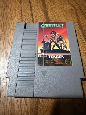 GAUNTLET -- NES Nintendo Original Clásico Auténtico Juego PROBADO Foto 1 de 3