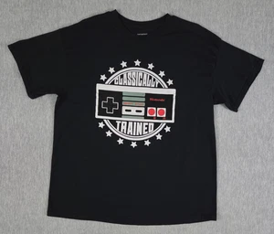 Nintendo Classically Trained Shirt NES Adult XL Black Short Sleeve - Picture 1 of 6