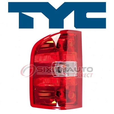 TYC Left Tail Light Assembly for 2007-2014 GMC Sierra 3500 HD Electrical bk Foto 1 de 4