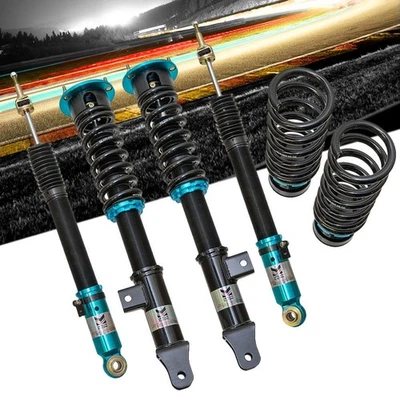 Комплект синих пружин амортизатора катушки Megan EZ II для седана Hyundai Genesis полного привода 15–16 годов выпуска - Изображение 1 из 4