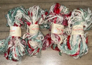 4 Ozark Handspun Mohair/Wool Blend Artisan Yarn ATOMIC 100g NWT - Picture 1 of 4