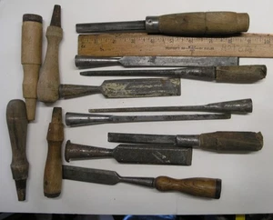 Vintage Lot HOLZ MEISSEL & GRIFFE Stanley Norvell Keencutter Great Neck - Bild 1 von 2