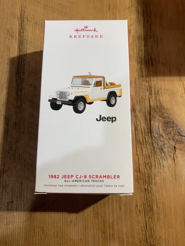 Hallmark Keepsake Ornament 2019 1982 Jeep CJ-8 Scrambler All-American Trucks #25