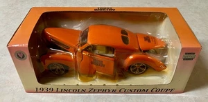 Nuevo en caja Trust Worthy 1939 Lincoln Zephyr cupé personalizado escala 1:24 réplica fundida a presión - Imagen 1 de 6