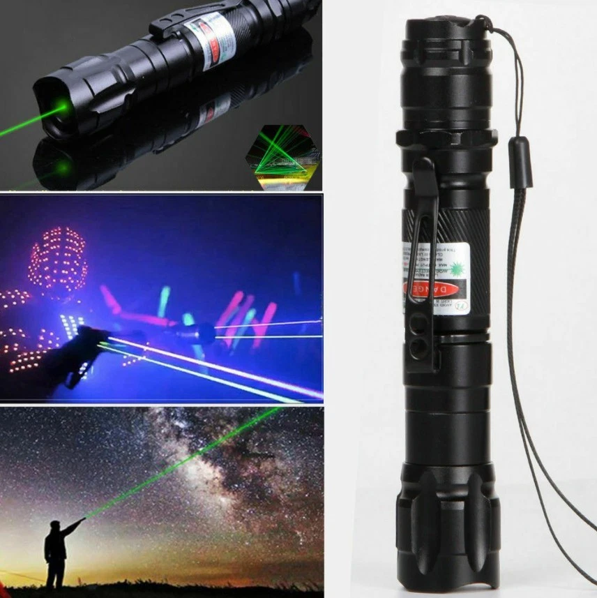 Green Laser Pointer Pen High Power Visible Beam Light Pocket Lamp 1mw AU - image 1 of 4