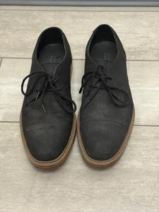 Men's perry ellis portafolio black shoes size 8.5 - Picture 1 of 4