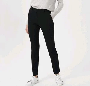 Hobbs London Quin Pantalón Cónico Negro Para Mujer EE. UU. 12 Nuevo con Etiquetas  - Imagen 1 de 4