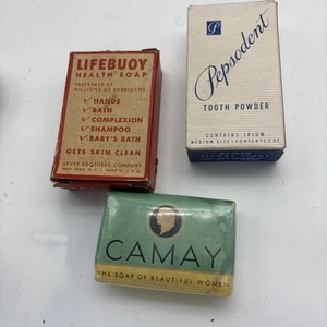 Vintage Soap & Tooth Powder Unopened - Picture 1 of 9