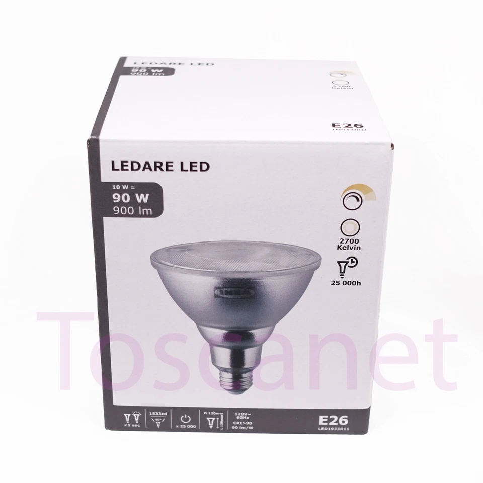 IKEA Ledare E26 LED Bulb Dimmable 900 lm, 004.828.57, Diameter 120 mm, H 130 mm - Image 1 of 2