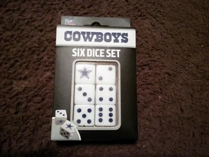 NFL Dice Set - Dallas Cowboys *** NEW - Picture 1 of 2