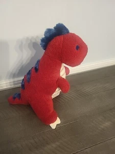 Ebba Small Red Dino - 10" Rexey - Playful Baby Stuffed Animal EUC - Picture 1 of 8