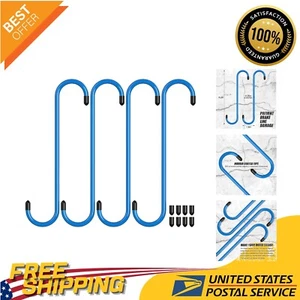 Steel Brake Caliper Hooks – 100 lbs Capacity with Rubber Tips (4 Pcs) - Picture 1 of 8