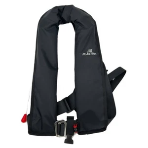Automatik Rettungsweste PLASTIMO Rettungsweste PL01 165N schwarz Schwimmweste - Bild 1 von 8
