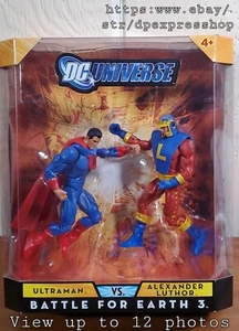 DC Universe 2008 Battle for Earth 3 Ultraman vs Alexander Luthor 6" Figures NIB - Picture 1 of 8