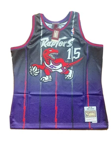 Mitchell & Ness Toronto Raptors Vince Carter Fadeaway Swingman Jersey Size XL - Picture 1 of 9