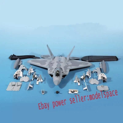 1/72 HOBBYMASTER F-22A Raptor 09-4185 1st OG Langley AFB Alloy Airplane Model - Image 1 of 4
