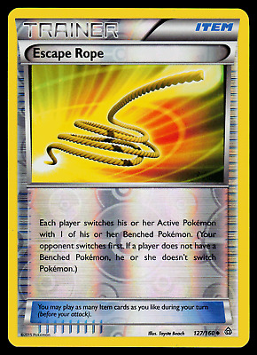 Pokemon - XY - Primal Clash Escape Rope 127/160 Reverse Holo - NM