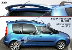 SPOILER REAR ROOF TAILGATE SKODA ROOMSTER BRAND WING ACCESSORIES - Picture 1 of 1