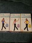 Walk Away the Pounds: Leslie Sansone Sealed Set of Three VHS Tapes 1, 2, 3 Miles