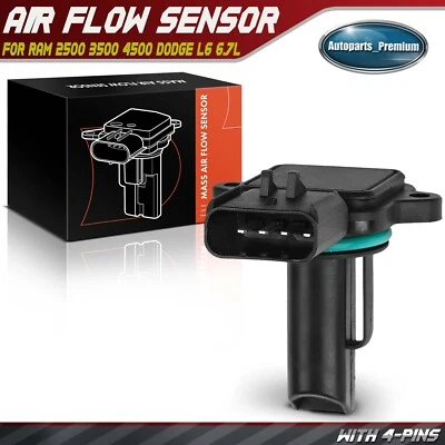 Sensor de flujo de masa de aire para Ram 2500 3500 4500 Dodge Ram 2500 L6 6,7 L 53034068AA Foto 1 de 4