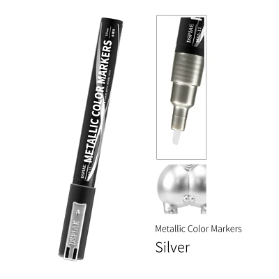DSPIAE Super Metallic Color Marker Silver MKA-11 - US