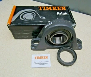 Rodamiento de bloque de almohada Timken Fafnir EE. UU. VAS2-3/16 2-3/16" con cuello de bloqueo - Imagen 1 de 4