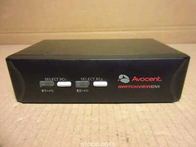AVOCENT 2SVDVI10 SwitchView DVI 2-Port USB KVM Switch with USB 2.0 Hub & Audio - Bild 1 von 3