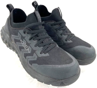 Keen Utility F2413-18 Black Composite Toe Work Sneaker Shoes Men's US 8D EU 40.5 - Image 1 of 4